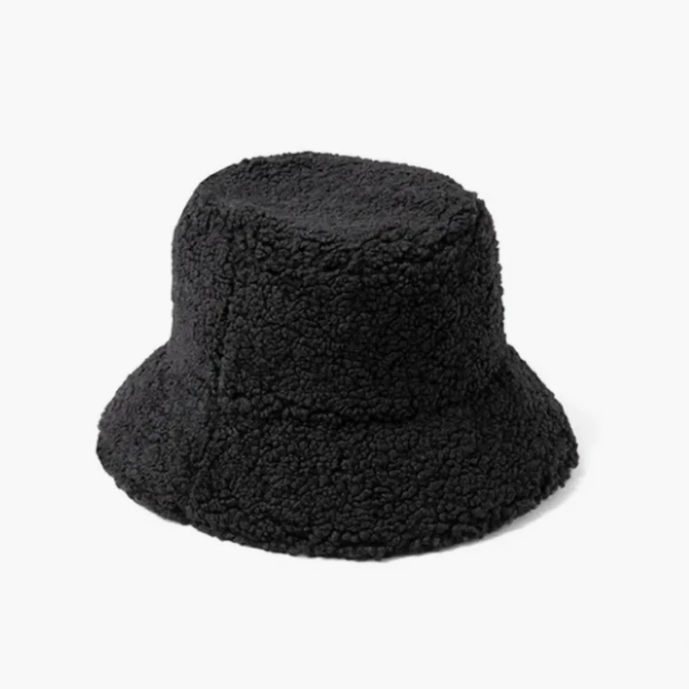 Lack of Color Kids Mini Black Teddy Bucket Hat One Size (47cm) Ages 1-5